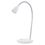 Lampada da tavolo scrivania a LED con braccio flessibile Durengo luce bianco caldo 3000k