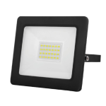 Proiettore faretto Led 20 W Luce Naturale 4000 K IP65 nero da esterno