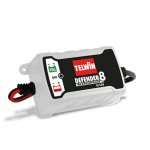 Telwin Caricabatterie Mantenitore di carica per batterie al piombo 6-12V elettronico Defender 8