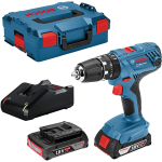 Bosch GSB 18V-21 Trapano avvitatore 2 batterie 2.0Ah 18V con valigetta