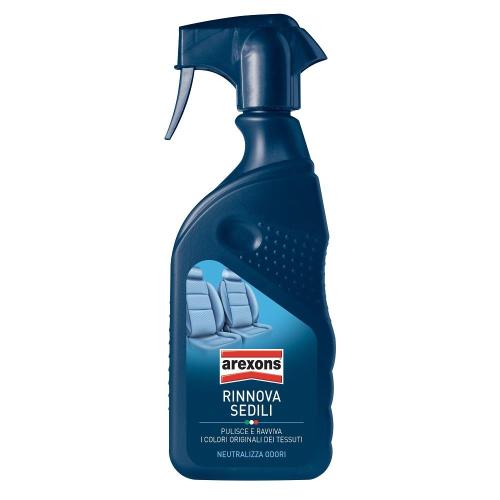 Arexons pulitore detergente Rinnova Sedili auto tessuto stoffa velluto  spray 400 ml