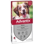 ADVANTIX SPOT-ON ANTIPULCI ANTIPARASSITARIO PULCI ZECCHE PER CANI FINO A 10-25 KG 