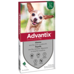 ADVANTIX SPOT-ON ANTIPULCI ANTIPARASSITARIO PULCI ZECCHE PER CANI FINO A 4 KG