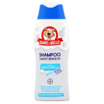 SHAMPOO DELICATO PER CANI MANTI BIANCHI PELO CHIARO SANO E BELLO 250 ml