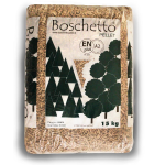 Sacco pellet di legno naturale faggio/abete 15kg Boschetto 4.6 KWH/Kg En Plus A2