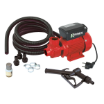 Pompa Gasolio 220V 40l/min travaso carburante diesel kit professionale PRKG115A