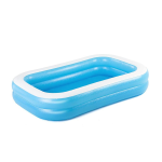 BESTWAY PISCINA GONFIABILE FUORI TERRA RETTANGOLARE 2 ANELLI 262X175X51 54006