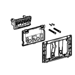 KIT ADATTAMENTO PER PLACCHE DI COMANDO SIGMA SU UNICA GEBERIT 242.351.00.1
