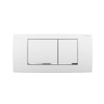 Geberit placca di comando con tasto doppio colore bianco 115.899.KJ.1