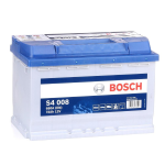 BATTERIA AVVIAMENTO AUTO BOSCH S4 0 092 S40 080 12V 74Ah 680A B13 