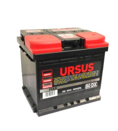 URSUS BATTERIA AVVIAMENTO AUTO 50Ah 450A 12V DX