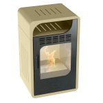 STUFA A COMBUSTIBILE BIOTANOLO 2500W FIAMMETTA JUNIOR BEIGE 25MQ