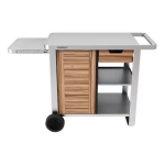 CARRELLO BARBECUE CAMPINGAZ LEGNO 97X63 ATTITUDE/PLANCHA