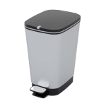PATTUMIERA A PEDALE KETER LT35 CHIC STEEL 26,5X40,5 H45