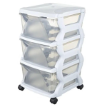 CASSETTIERA PLASTICA 36X40 H62 BIANCO