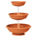 CIOTOLA PLASTICA *30/40/50 H64 TERRACOTTA FONTANA