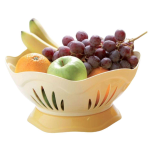 PORTA PANE/FRUTTA PLASTICA *29,5 GIALLO  CARRY
