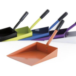PALETTA SPAZZATURA ACCIAIO ZINCATO 30X20X5 COLORI ASSORTITI