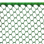 RETE PLASTICA H100 MAGLIA 15 METRI LINIARI 10 VERNICIATO ESAGONALE