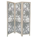 SEPARE LEGNO 3ANTE 132 H170 GRIGIO PALMY