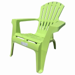 POLTRONA PLASTICA EXTRA LARGE 75X86 LIME