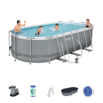 PISCINA 549X274 H122 RIGATO+POMPA OVALE