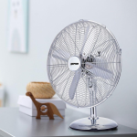 VENTILATORE *40 TAVOLO OSCILLANTE INOX RETRO'
