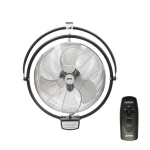VENTILATORE *50 DA MURO OSCILLANTE 115W TELECOMANDO