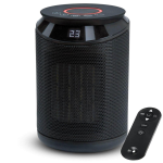 TERMOVENTILATORE 2000W CERAMICO OSCOLLANTE NERO SMART WI-FI