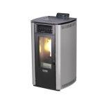 STUFA  KW7,8 PEL GRIGIO ANTRACITE FIORINA 74