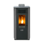 STUFA KW9 PELLET GRIGIO ANTRACITE FIORINA 90