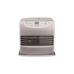 STUFA COMBUSTIBILE 4000W LASER ARGENTATO 27-68MQ
