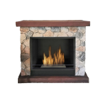 CAMINO COMBUSTIBILE 2500W BIOETANOLO 90X30 H80 SASSO