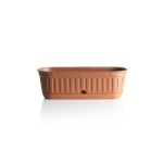 FIORIERA 38 PLASTICA+SOTTOVASO TERRACOTTA ETIKA