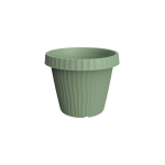 VASO DIAMETRO 25 PLASTICA CILINDRICO SALVIA ONDA