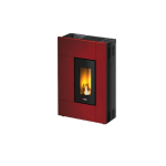 STUFA KW5,2 PELLET SLIM ROSSO SPIRIT 5
