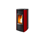 TERMOSTUFFA KW12 PELLET BORDEAUX EGO MATIC