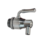 RUBINETTO 1/2 ENOLOGICO OLIO INOX ITALIA ANTIGOCCIA A LEVA
