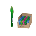 POSATE PLASTICA PEZZI 2 COLORI ASSORTITI PIC-NIC