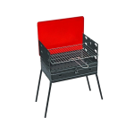 BARBECUE ACCIAIO 40X30 H 72 VALIGETTA + COPERTURA PIC-NIC