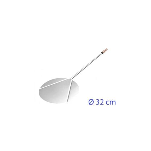 PALA DIAMETRO 320 INOX X FORNO + MANICO          