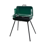 BARBECUE ACCIAIO VERNICIATO 46X28 VALIGIA + COPERCHIO PIC-NIC