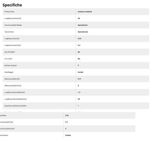 LAME ANGOLO ACUTO PZ5 STANLEY