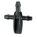 CLABER 91141 pz.10 RACCORDO TRE VIE PER TUBO CAPILLARE 1/4" GIARDINO IRRIGAZIONE