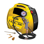 STANLEY COMPRESSORE ARIA COMPRESSA PORTATILE 8 BAR CON KIT DI GONFIAGGIO 1,5 HP