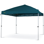 GAZEBO PIEGHEVOLE STRUTTURA ACCIAIO TELO VERDE BERTONI RAPIDO 3X3 MT