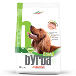 BYRBA medium 3 kg Alimento Cibo Mangime cani taglia media Carne Pollo Tacchino