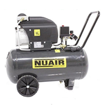 NUAIR COMPRESSORE 50LT COASSIALE 2HP LUBRIFICATO 8BAR ARIA COMPRESSA