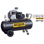 Compressore aria bistadio 200 LT 4hp Cilindro in ghisa NB4/4CT/200 Professionale