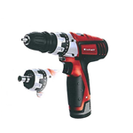 Trapano avvitatore Einhell TC-CD 12 Li a batteria con Valigetta Portatile